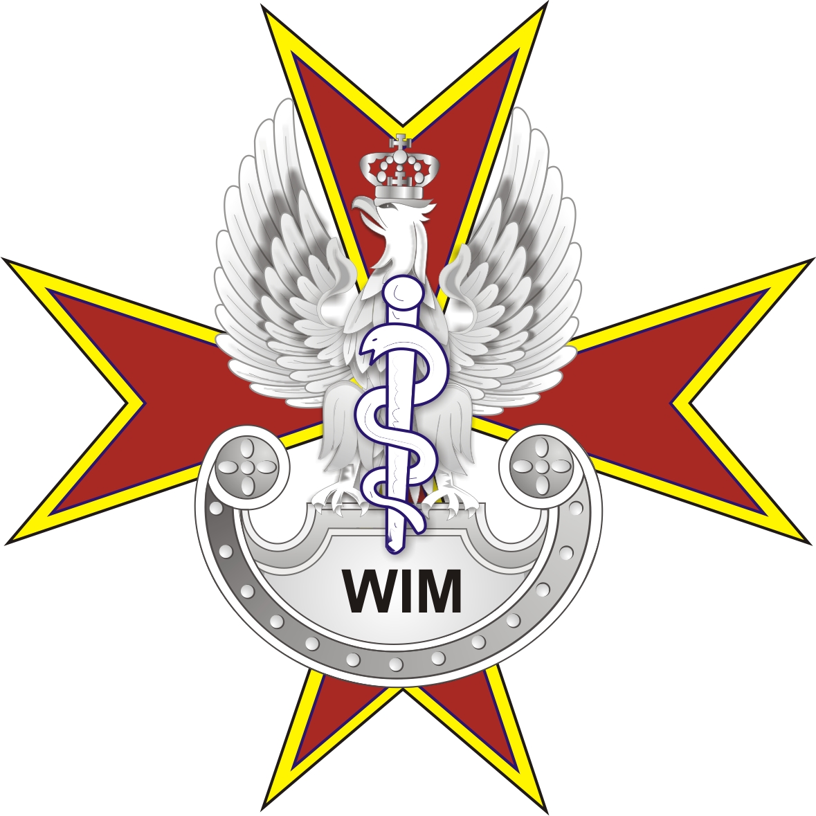 Logo WIM z tłem