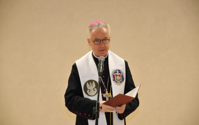 Spotkanie wielkanocne Biskup Polowy Wojska Polskiego J.E. Wiesław Lechowicz