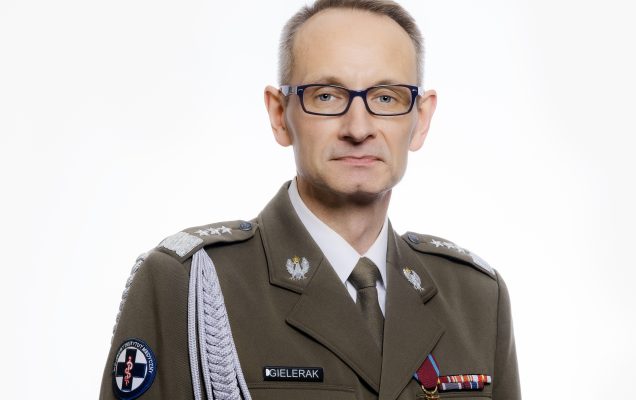 Dyrektor Wojskowego Instytutu Medycznego gen. broni prof. dr hab. n. med. Grzegorz GIELERAK