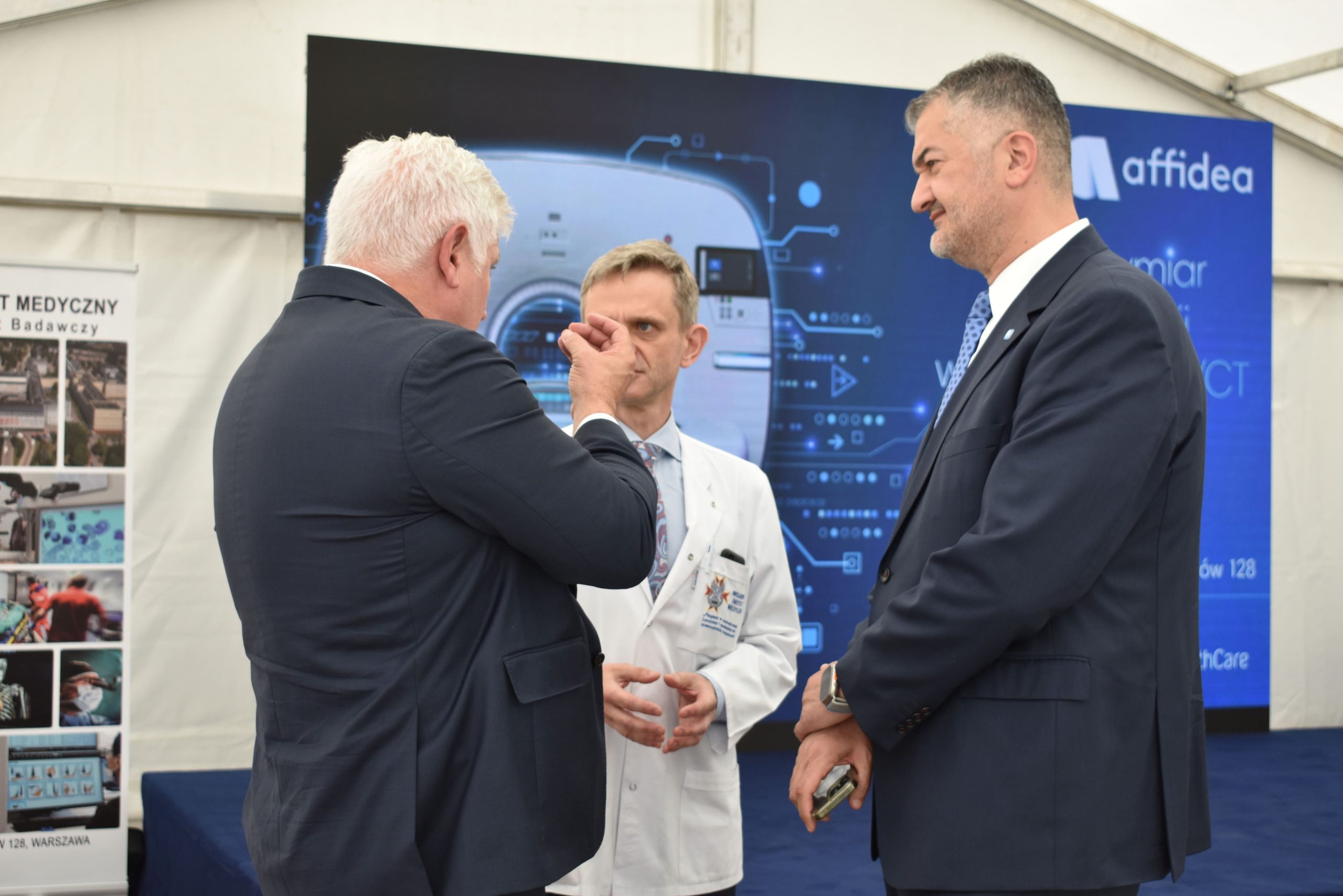 Uroczystość otwarcia nowego skanera PET-CT w Centrum Medycznym Affidea w Wojskowym Instytucie Medycznym