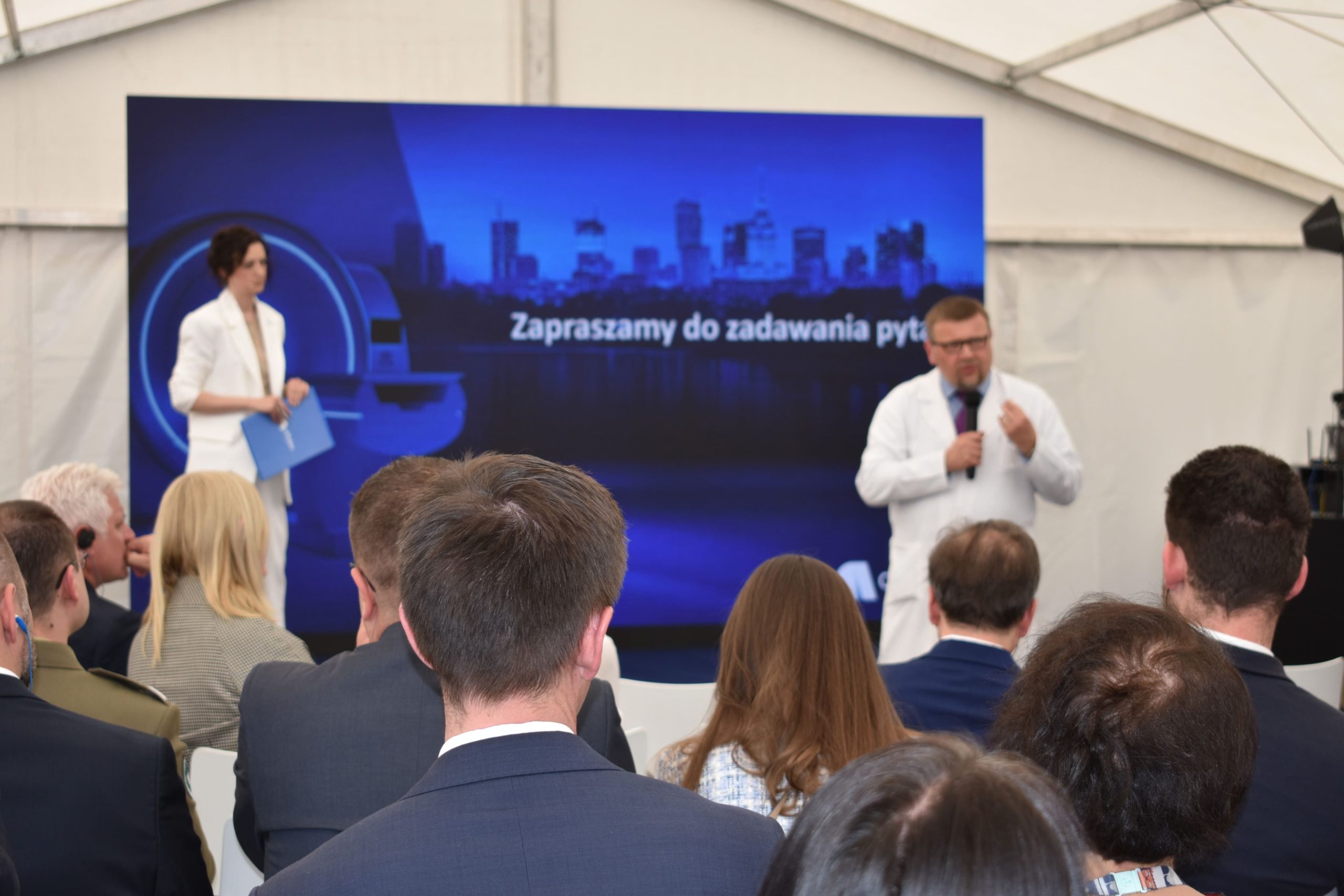 Uroczystość otwarcia nowego skanera PET-CT w Centrum Medycznym Affidea w Wojskowym Instytucie Medycznym