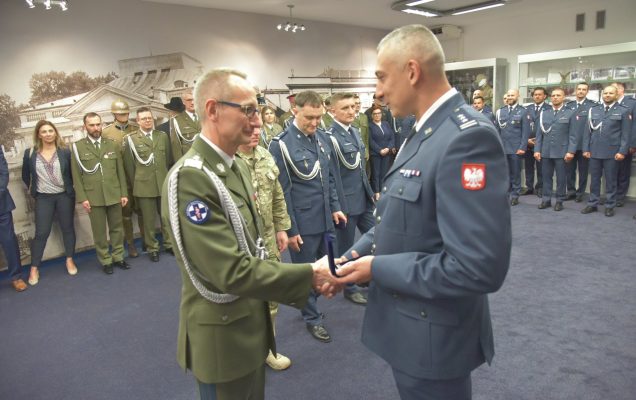 Uroczyste wręczenie nominacji i odznaczeń w ramach obchodów Święta SOP