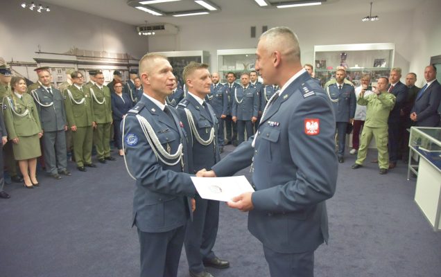 Uroczyste wręczenie nominacji i odznaczeń w ramach obchodów Święta SOP