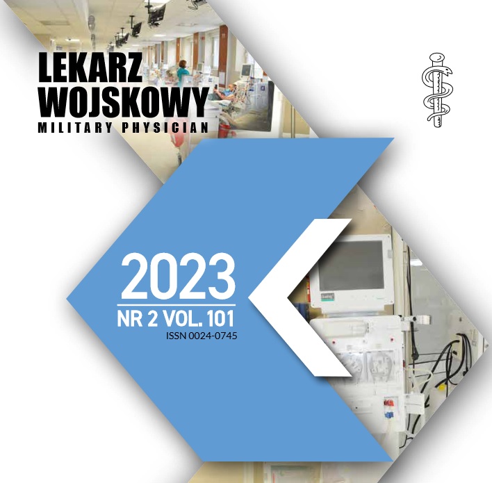 okładka czasopisma lekarz wojskowy