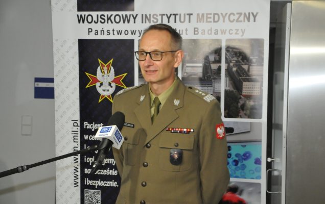 Dyrektor Wojskowego Instytutu Medycznego gen. broni prof. dr hab. n. med. Grzegorz Gielerak