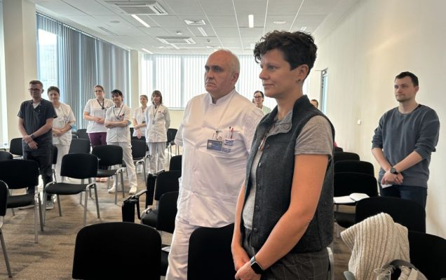 Kurs z kontroli zakażeń szpitalnych zrealizowany przez specjalistów ze Stanów Zjednoczonych w Wojskowym Instytucie Medycznym-PIB w Warszawie