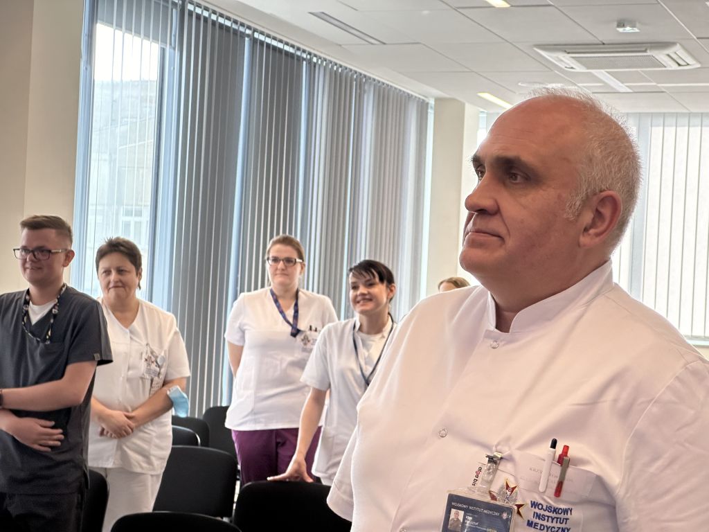 Kurs z kontroli zakażeń szpitalnych zrealizowany przez specjalistów ze Stanów Zjednoczonych w Wojskowym Instytucie Medycznym-PIB w Warszawie