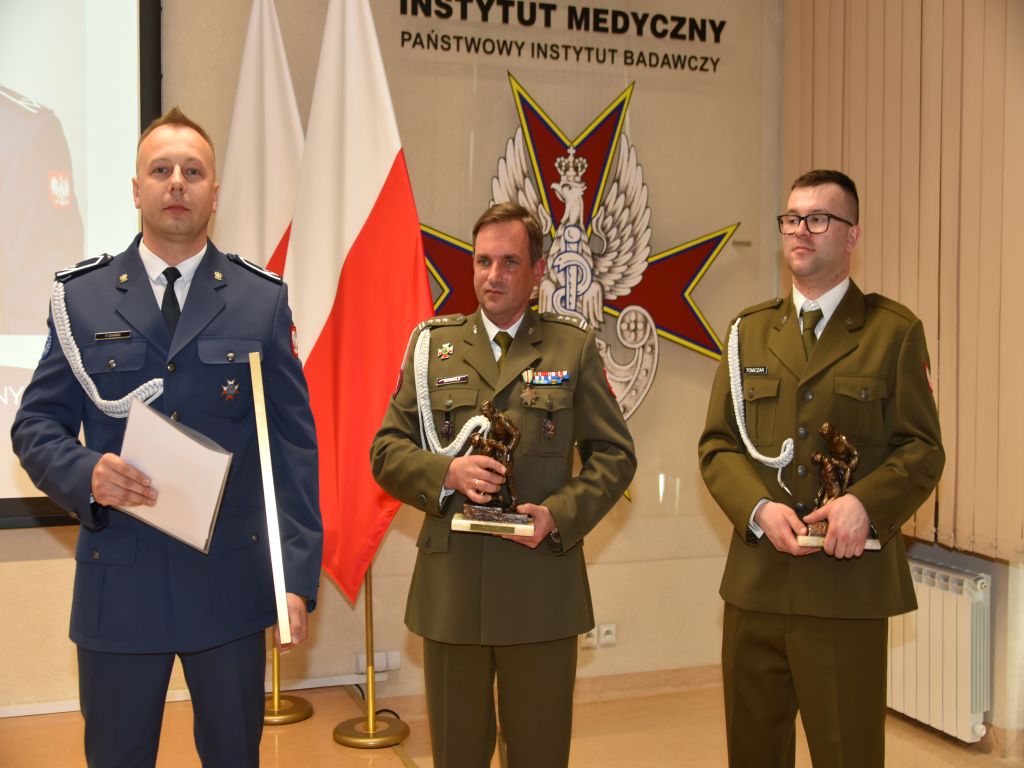 Uroczystość wręczenia nagrody Animus Fortis 2023 w Wojskowym Instytucie Medycznym.