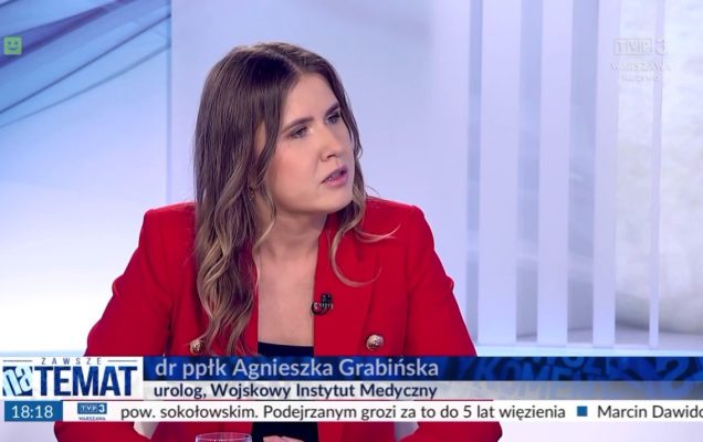 zrzut programu tvp3 Regiony wywiad z Agnieszką Grabińską