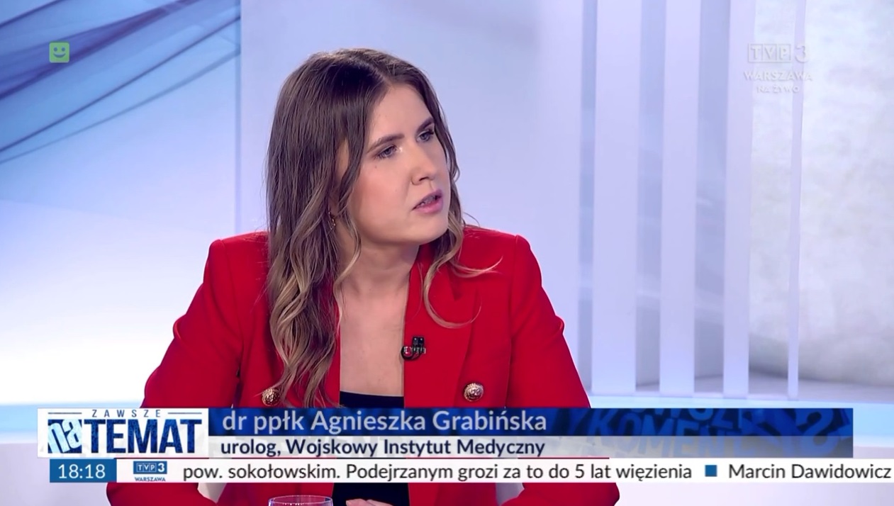 zrzut programu tvp3 Regiony wywiad z Agnieszką Grabińską