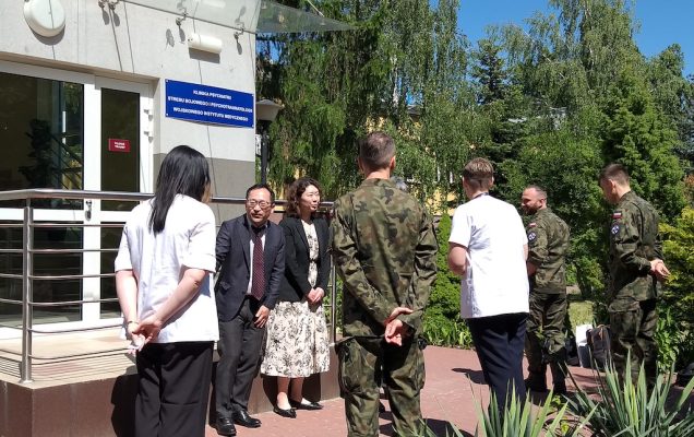 przedstawiciele japońskiej organizacji JICA w Klinice Psychiatrii