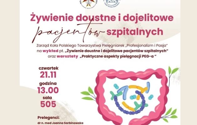 Żywienie doustne i dojelitowe pacjenta - plakat