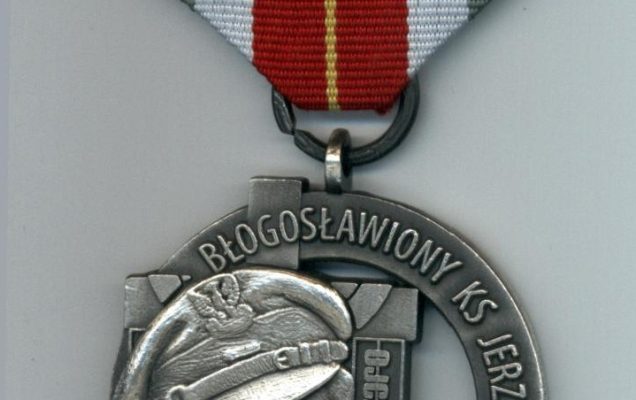 Medal Błogosławiony Ksiądz Jerzy Popiełuszko