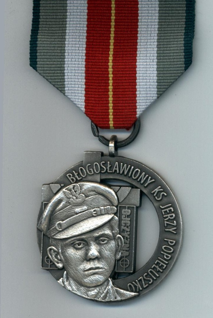 Medal Błogosławiony Ksiądz Jerzy Popiełuszko