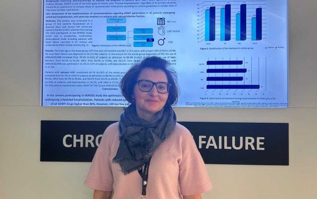 Agata Galas na konferencji