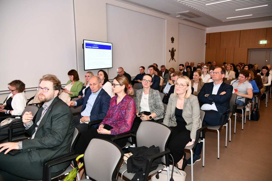 XVI Zgromadzenie Ogólne Polskiej Sieci Badań Klinicznych. Słuchacze podczas konferencji.