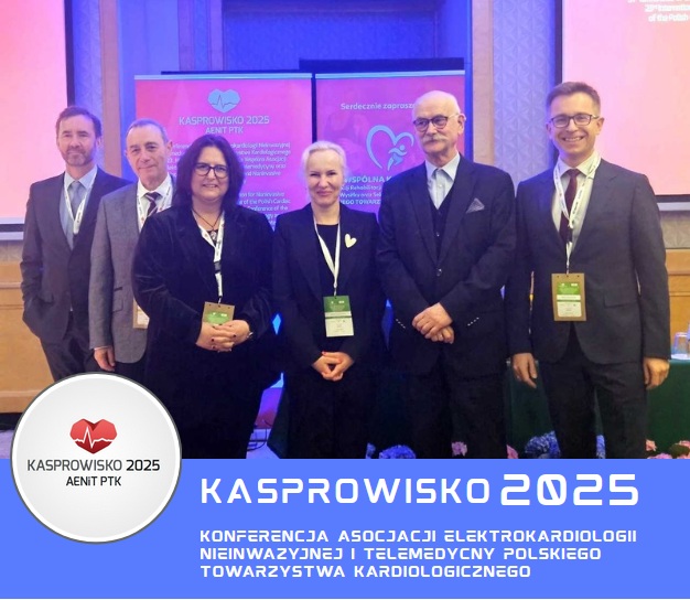 Zespół Kliniki Kardiologii WIM-PIB - zdjęcei grupowe podczas konferencji Kasprowisko 2025.