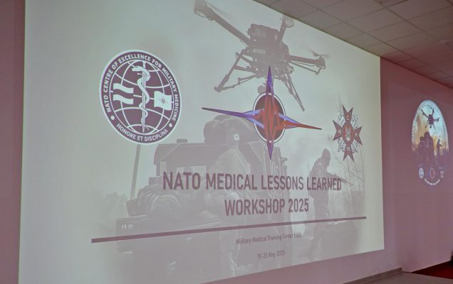 Dr n. med. Justyna Towarek na warsztatach NATO Medical Lessons Learned Workshop