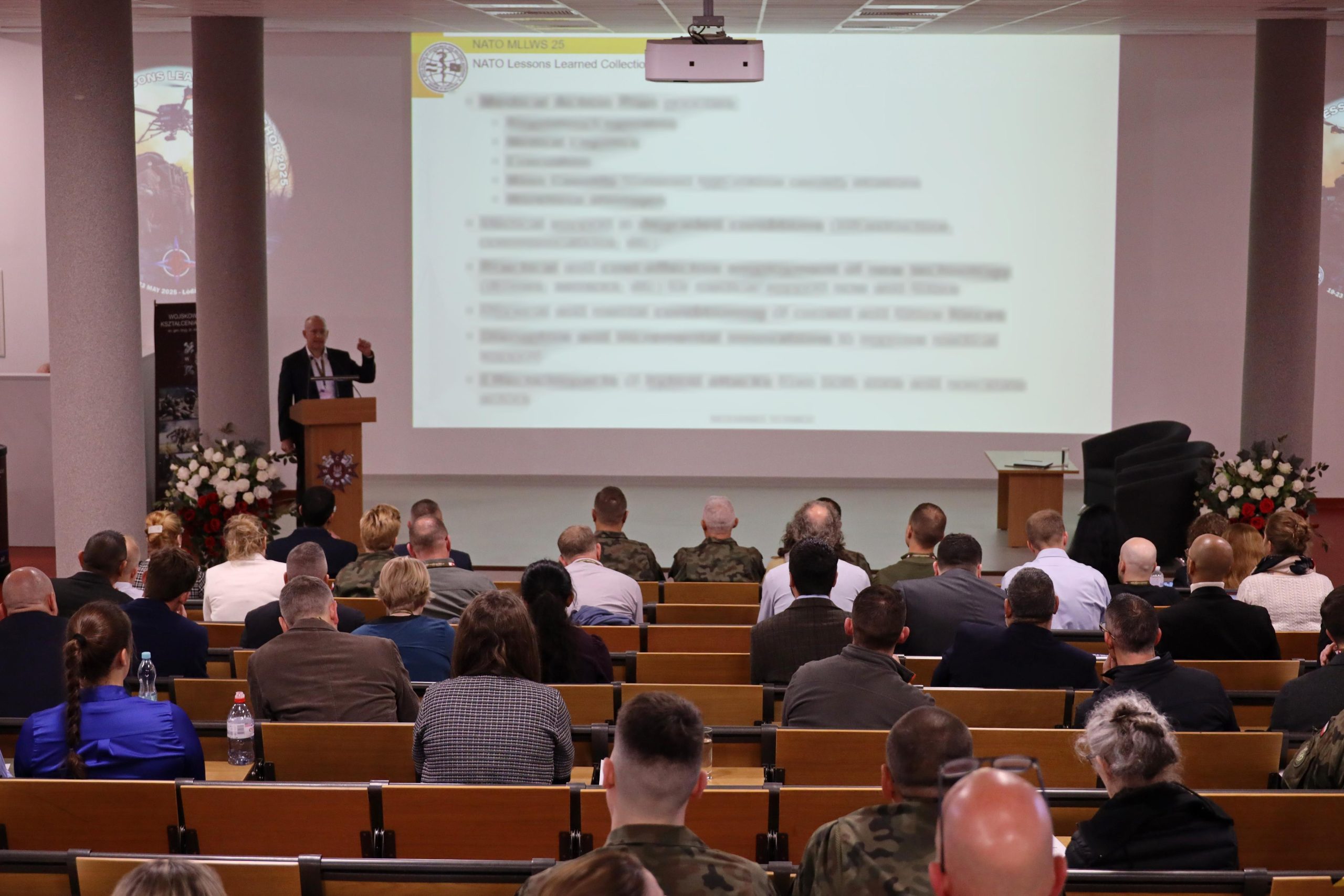 Dr n. med. Justyna Towarek na warsztatach NATO Medical Lessons Learned Workshop