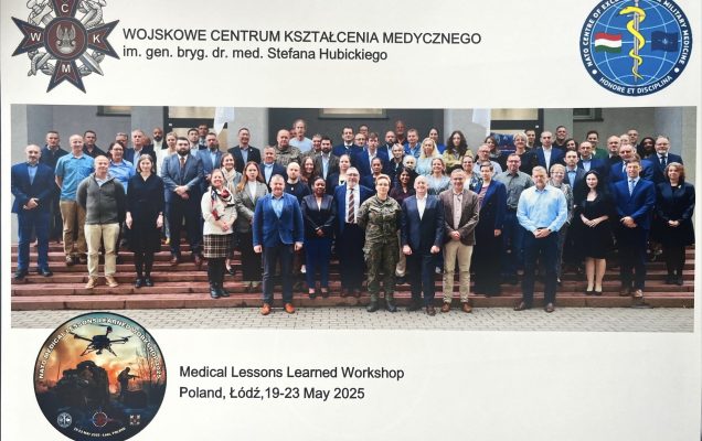 Dr n. med. Justyna Towarek na warsztatach NATO Medical Lessons Learned Workshop
