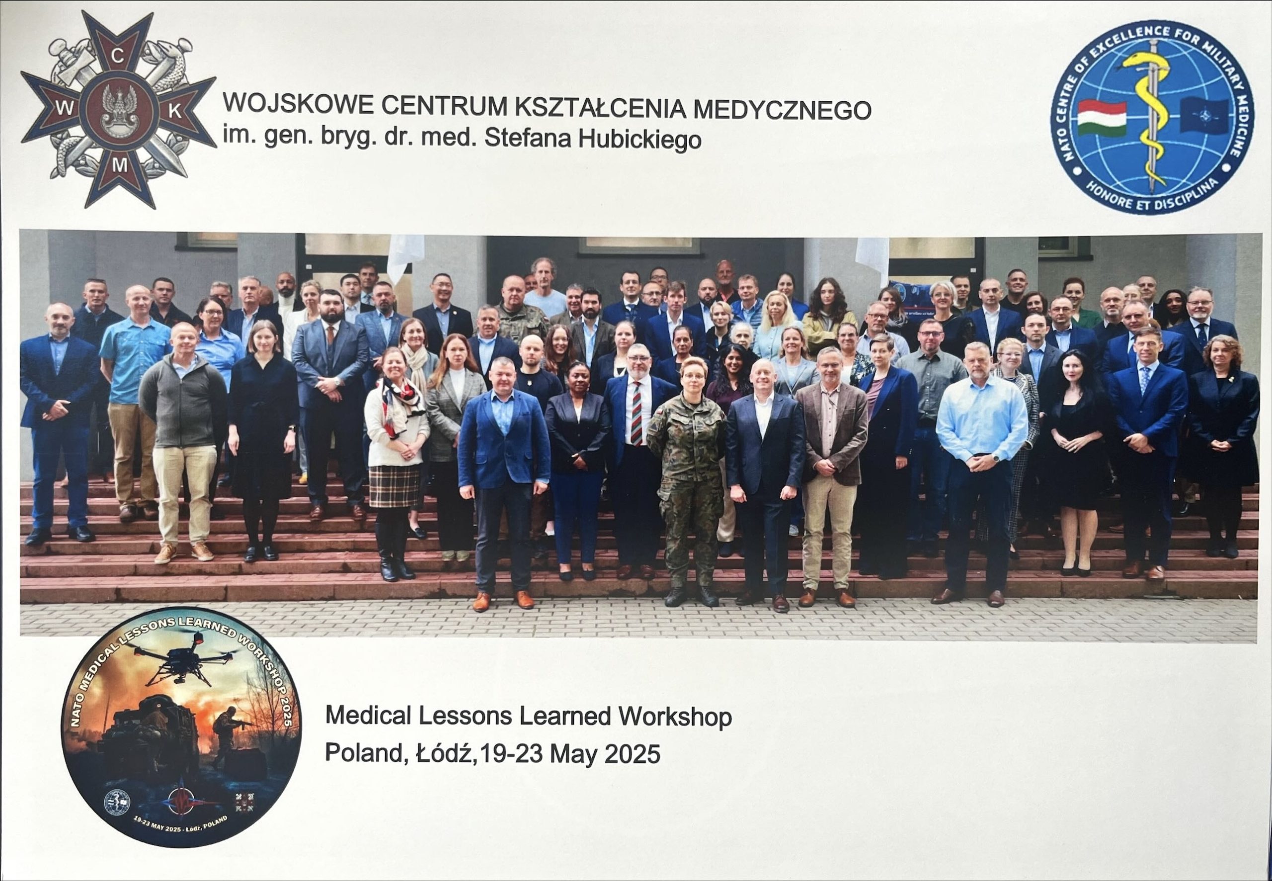Dr n. med. Justyna Towarek na warsztatach NATO Medical Lessons Learned Workshop