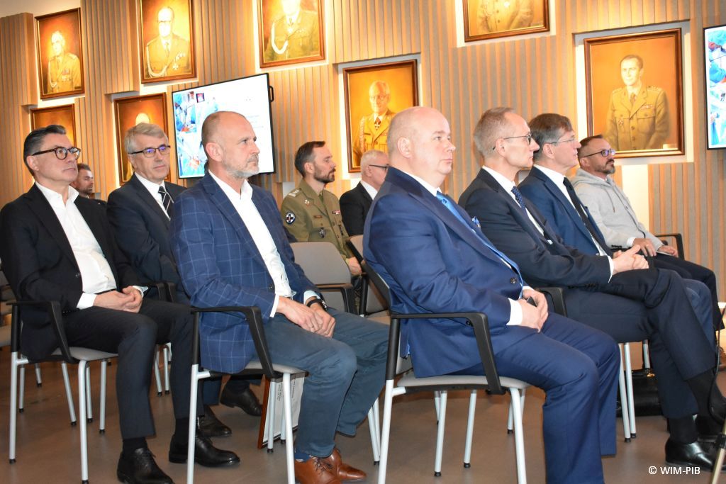 II Ogólnopolska Konferencja Chirurgii Robotycznej w WIM-PIB. Goście na Auli WIM-PIB.