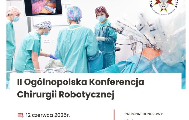 Plakat II konferencja robotyczna