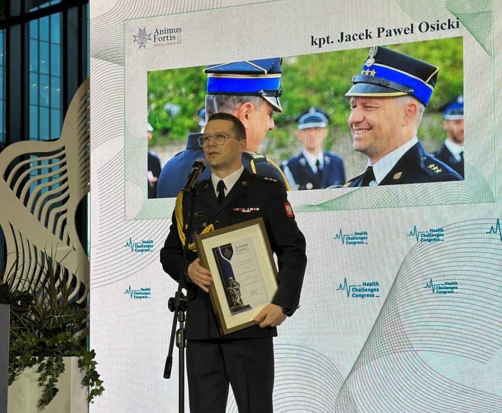 Wręczenie nagrody Animus Fortis.