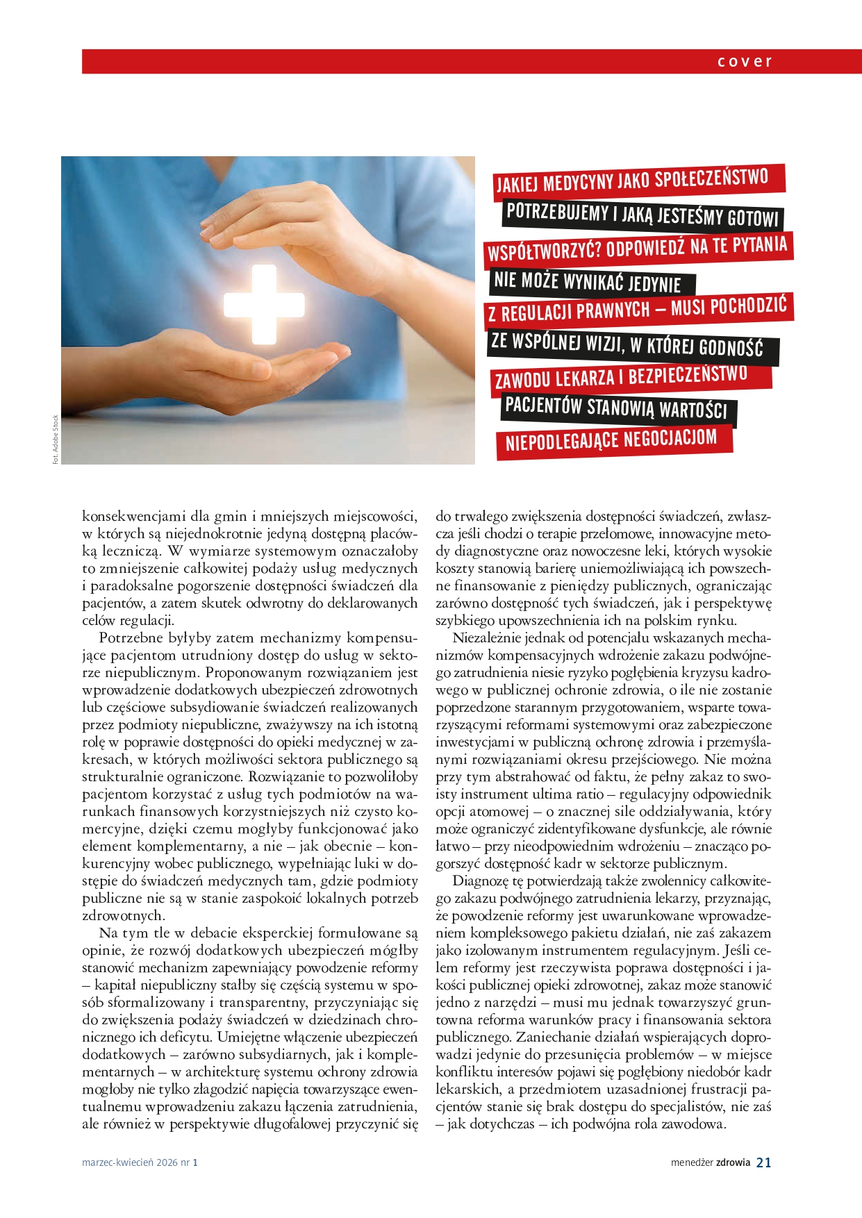 Zdjęcie strony artykułu. Treść artykułu w załączniku pdf.