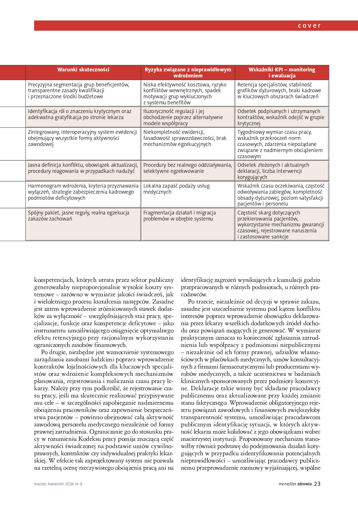 Zdjęcie strony artykułu. Treść artykułu w załączniku pdf.