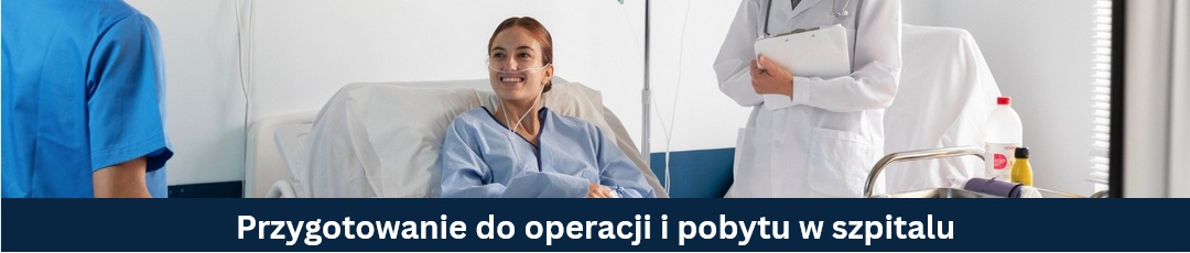 Młoda kobieta leżąca w szpitalnym łózku obok niej stoi lekarz trzymający w ręce dokumenty
