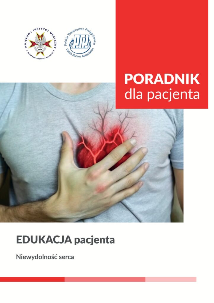 Okładka poradnika Niewydolność serca.