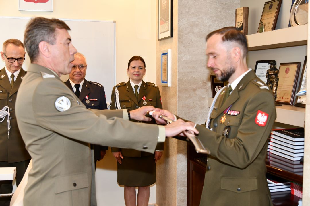 Pożegnanie z mundurem Artur Bachta