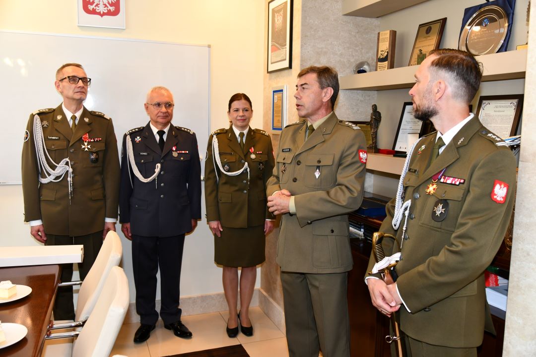 Pożegnanie z mundurem Artur Bachta
