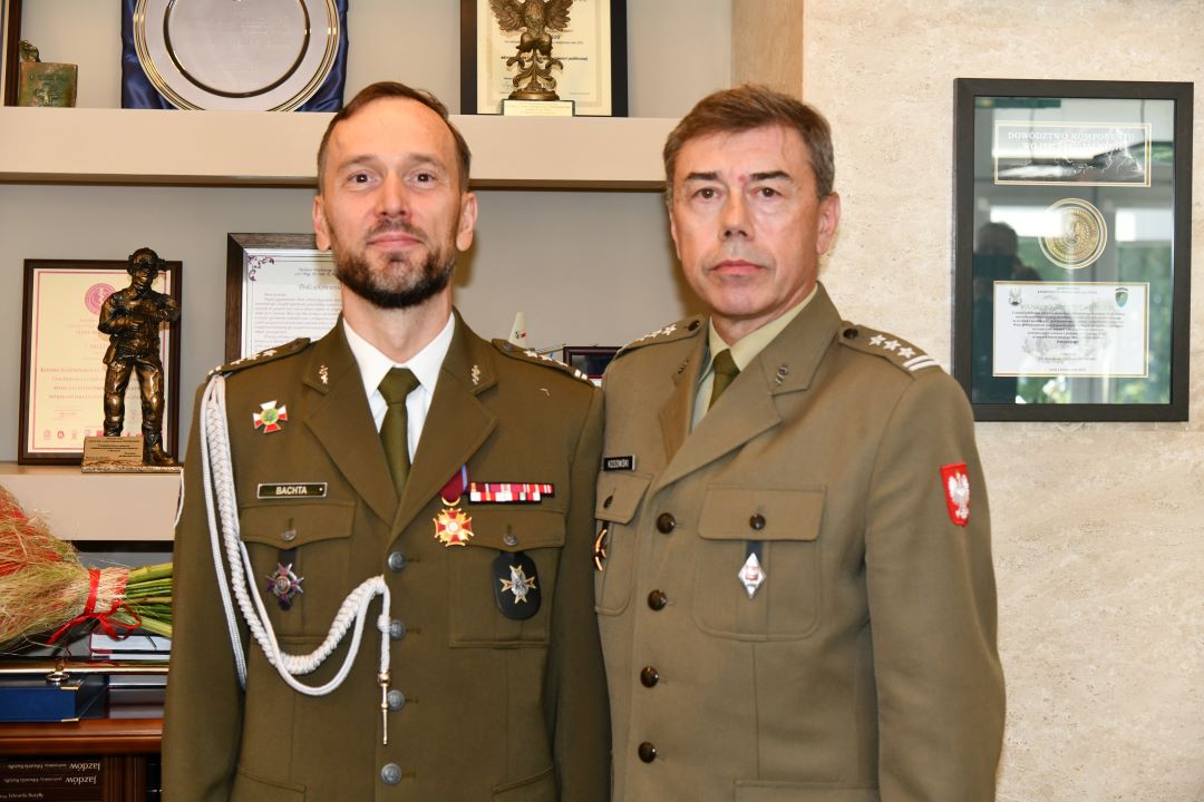 Pożegnanie z mundurem A. Bachta