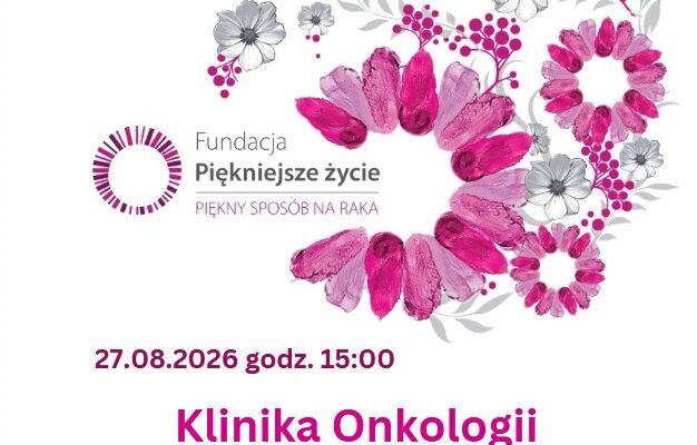 Plakat Warsztatów Piękniejsze zdrowie.